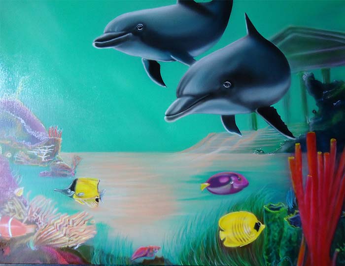 Dolphins, Under Sea Fantasy Story