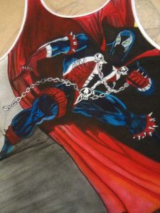 Spawn, from video game, on T-shirt